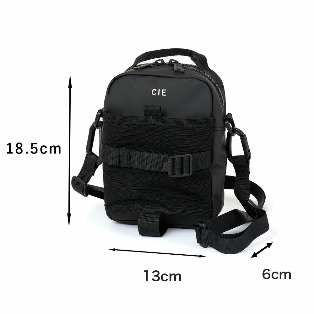CIEショルダーバッグバッグシーGRID3BOTTLEMINISHOULDERBAGメンズレディースミニショルダーバッグ斜めがけ斜め掛けブランド評判人気防水撥水小さい小さめおすすめ正規品日本製グリッド3032067