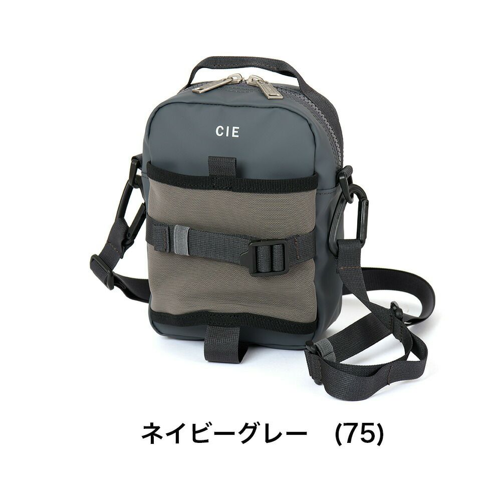 CIEショルダーバッグバッグシーGRID3BOTTLEMINISHOULDERBAGメンズレディースミニショルダーバッグ斜めがけ斜め掛けブランド評判人気防水撥水小さい小さめおすすめ正規品日本製グリッド3032067