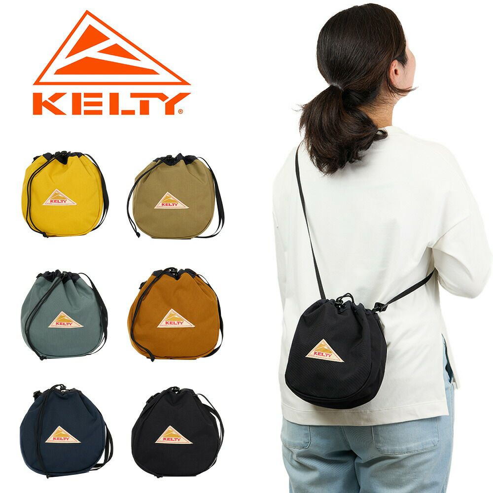 ケルティショルダーバッグ巾着KELTYメンズレディースKINCHAKUSHOULDERショルダーバックショルダーバッグおしゃれ巾着バッグ小さい小さめおしゃれ撥水軽い軽量32592354