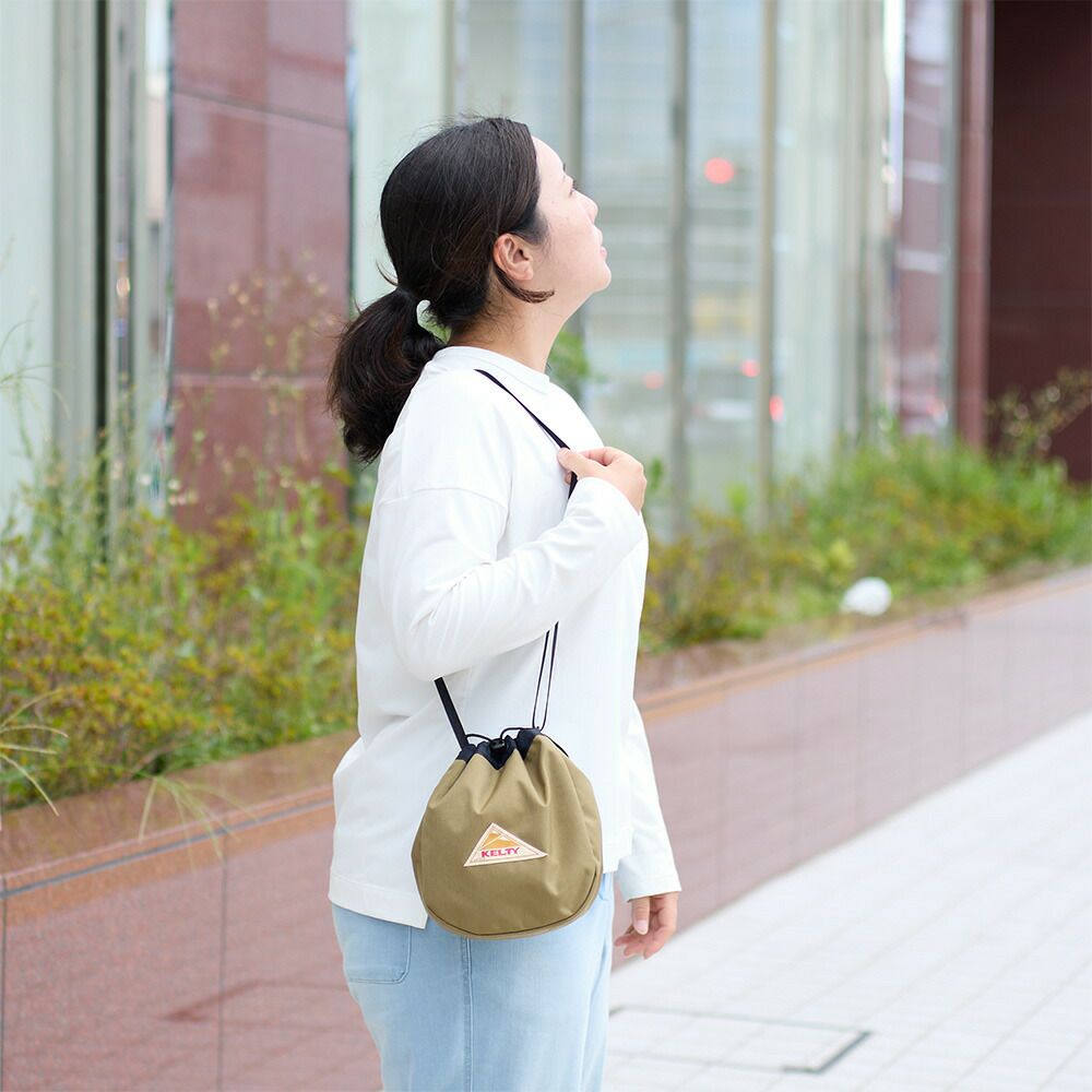 ケルティショルダーバッグ巾着KELTYメンズレディースKINCHAKUSHOULDERショルダーバックショルダーバッグおしゃれ巾着バッグ小さい小さめおしゃれ撥水軽い軽量32592354