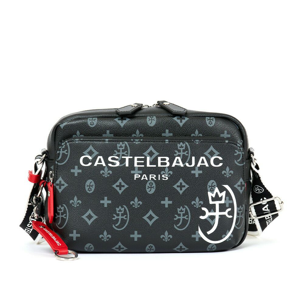 カステルバジャックショルダーバッグバッグ横型CASTELBAJACサシャメンズレディースミニショルダーバックショルダー斜めがけ斜め掛けブランド大人おしゃれコンパクト小さめ小さい48122