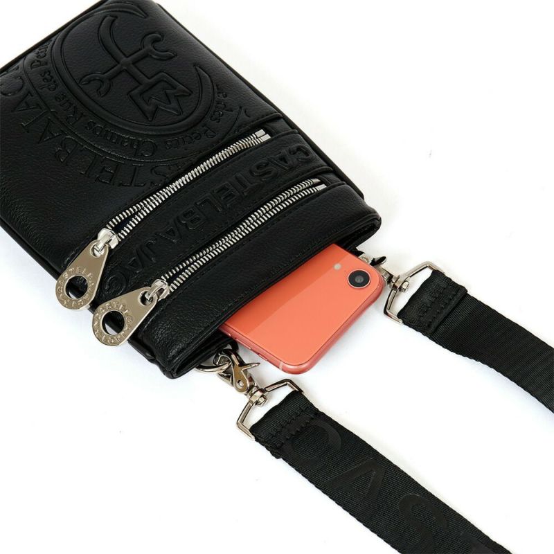 カステルバジャックミニショルダーバッグバッグCASTELBAJACダナンスマホショルダーバッグスマホポーチ財布メンズレディースミニショルダーバッグブランド大人男性女性人気45111