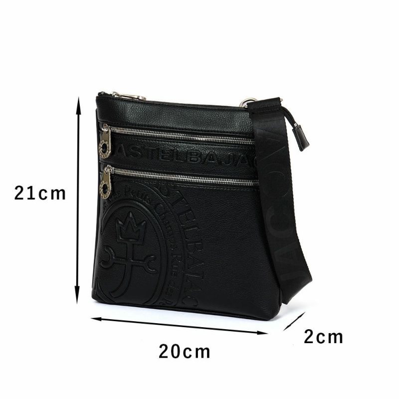 カステルバジャックショルダーバッグB5バッグCASTELBAJACダナンメンズレディースショルダーバックショルダー斜めがけバック斜め掛けバッグ45112