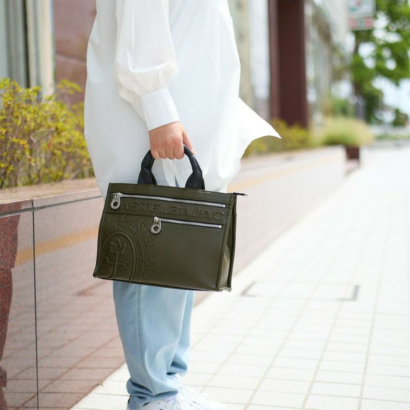 カステルバジャックバッグミニトートバッグCASTELBAJACダナンドライビングトートセカンドバッグトートバッグミニメンズレディースブランド人気ハンドバッグプレゼント45511