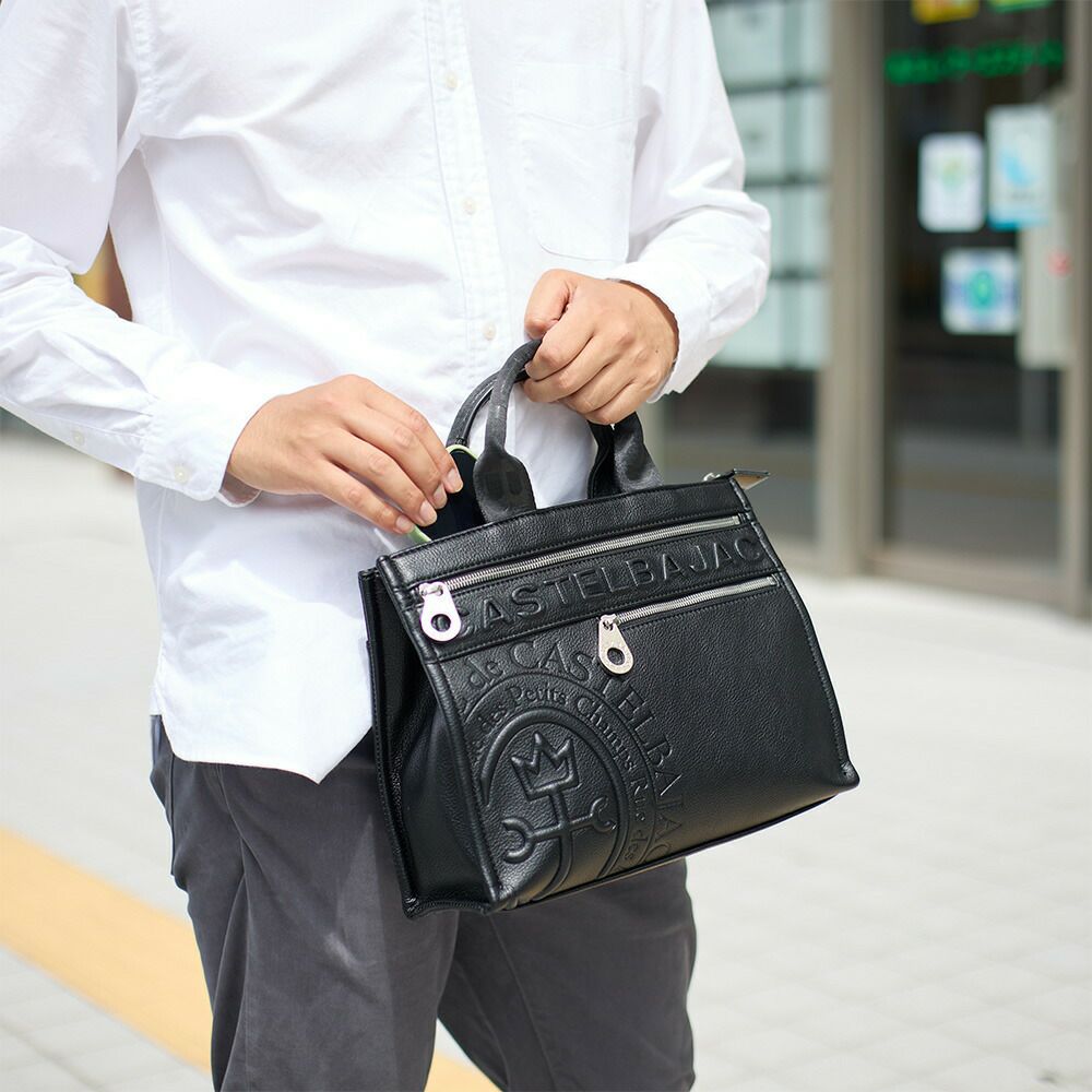 カステルバジャックバッグミニトートバッグCASTELBAJACダナンドライビングトートセカンドバッグトートバッグミニメンズレディースブランド人気ハンドバッグプレゼント45511