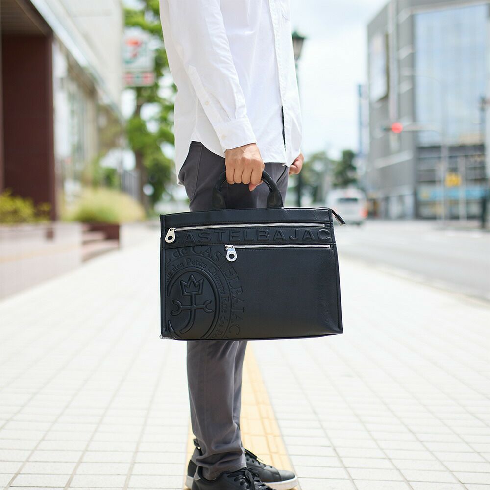カステルバジャックトートバッグバッグCASTELBAJACダナンメンズレディースA4トートトートバックブランドかっこいいおしゃれ人気大きめファスナー付き大容量おすすめ45711