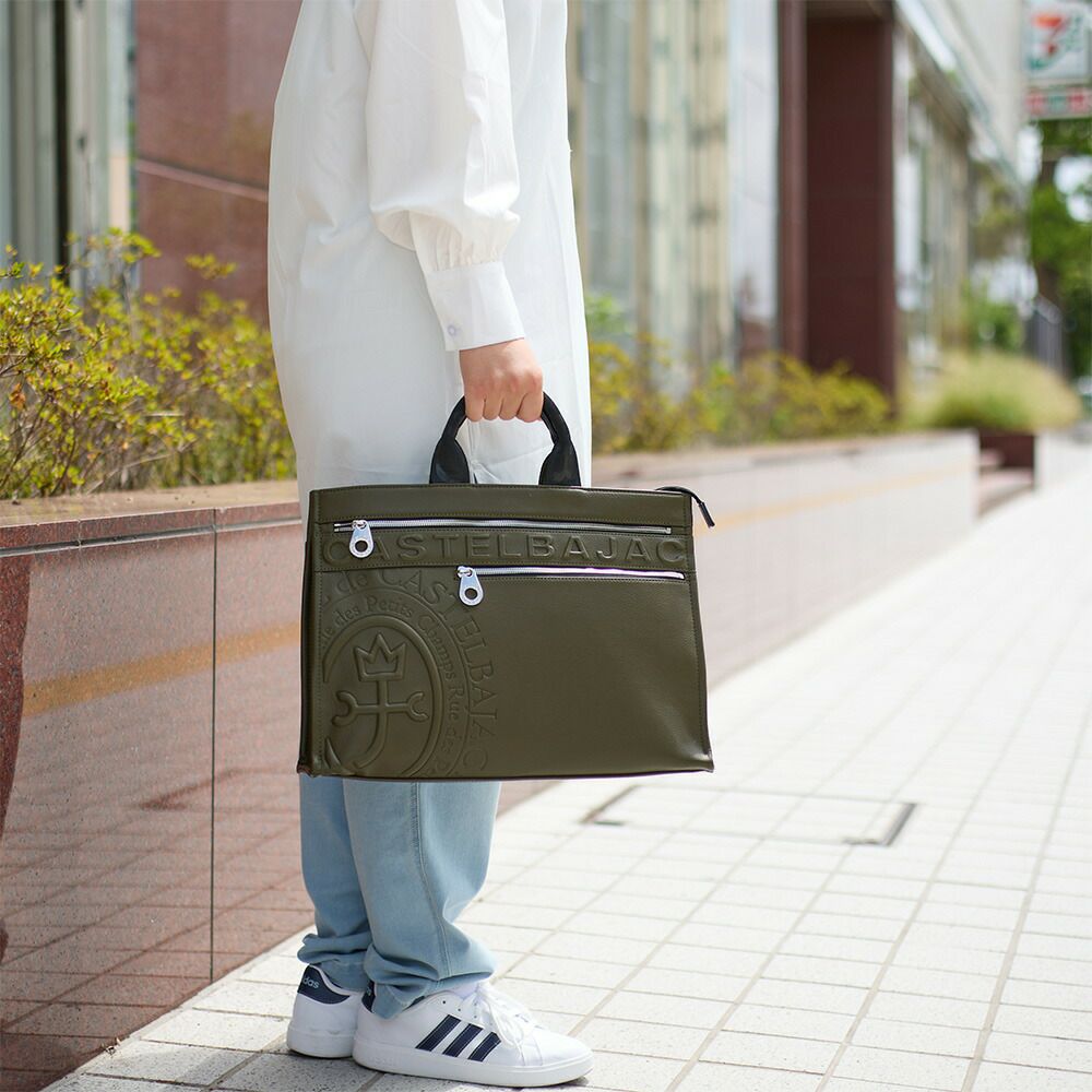 カステルバジャックトートバッグバッグCASTELBAJACダナンメンズレディースA4トートトートバックブランドかっこいいおしゃれ人気大きめファスナー付き大容量おすすめ45711