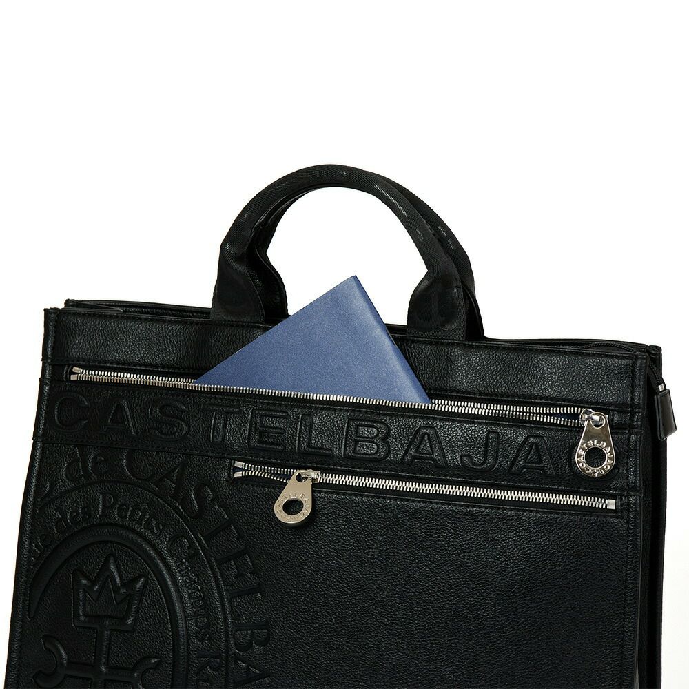 カステルバジャックトートバッグバッグCASTELBAJACダナンメンズレディースA4トートトートバックブランドかっこいいおしゃれ人気大きめファスナー付き大容量おすすめ45711