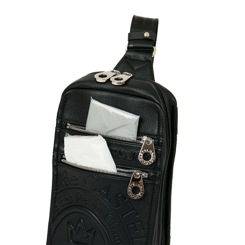 カステルバジャックボディバッグショルダーバッグバッグCASTELBAJACダナンメンズレディースバックボディバックワンショルダーバッグ斜め掛けバッグブランド軽量かっこいいおしゃれ人気45911