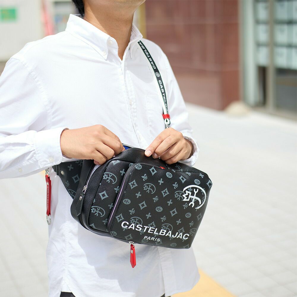 カステルバジャックボディバッグショルダーバッグバッグCASTELBAJACサシャメンズレディースバックボディバックワンショルダーバッグ斜め掛けバッグブランド大容量大きめおしゃれ人気48921