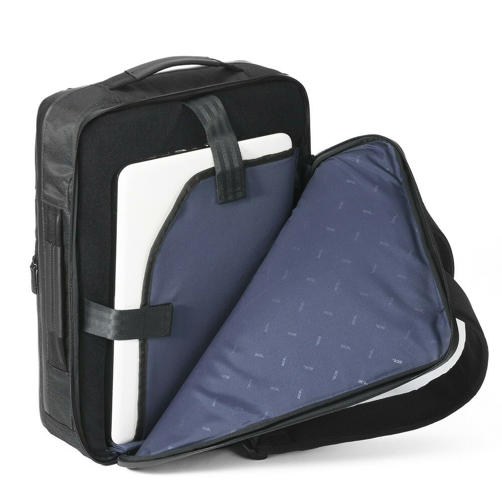 エースリュックガジェタブルヘザーB419L23Lエキスパンダブルaceメンズレディース15.6インチPC対応ビジネスリュックビジネスカジュアルビジネスバッグバックパック容量拡張大容量大きめ68294