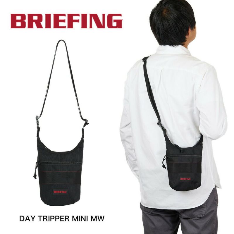 ブリーフィングBRIEFINGショルダーバッグDAYTRIPPERMINIMWメンズレディースミニショルダーバッグブランド小さい小さめ正規品BRA243L01