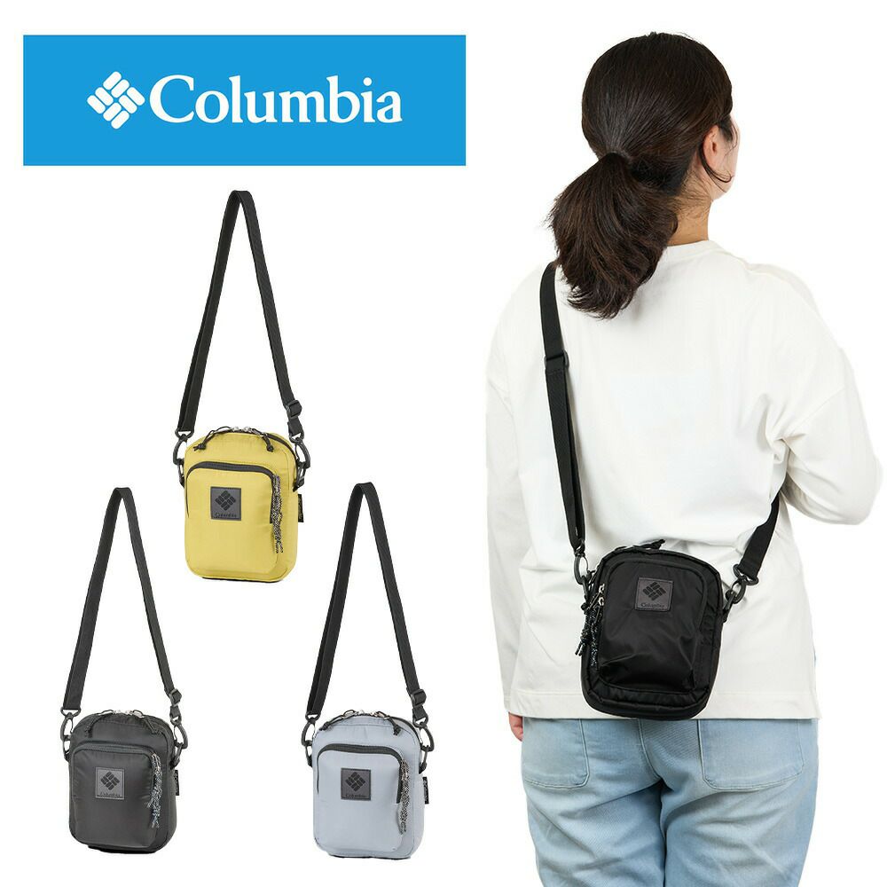 コロンビアショルダーバッグミニColumbiaメンズレディースグレートスモーキーガーデンミニショルダーバッグ斜め掛けバッグ斜め掛けななめがけバッグ撥水おしゃれ旅行軽い軽量小さめPU8734