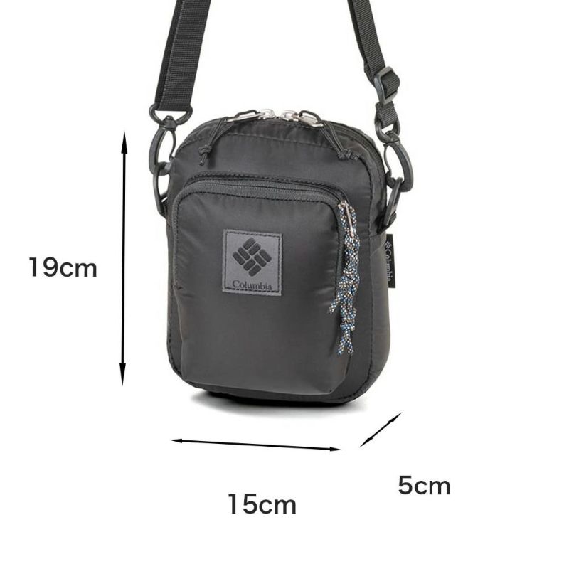 コロンビアショルダーバッグミニColumbiaメンズレディースグレートスモーキーガーデンミニショルダーバッグ斜め掛けバッグ斜め掛けななめがけバッグ撥水おしゃれ旅行軽い軽量小さめPU8734
