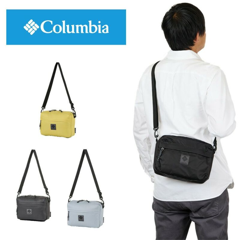 コロンビアショルダーバッグColumbiaメンズレディースグレートスモーキーガーデンショルダーバッグ斜め掛けバッグななめがけ撥水おしゃれ旅行軽い軽量小さめスクエアPU8731