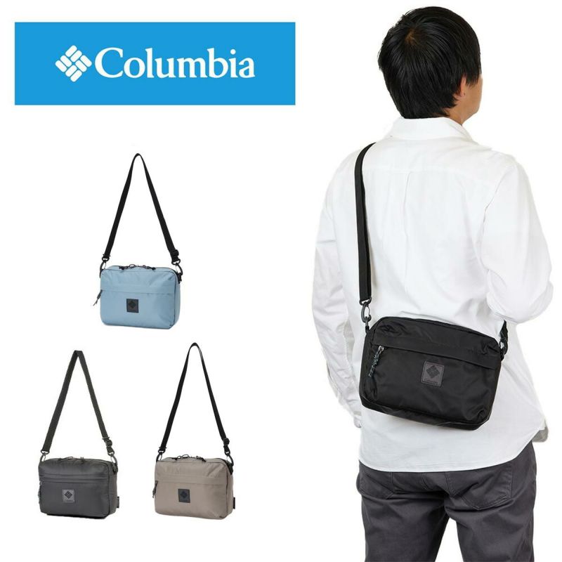 コロンビアショルダーバッグColumbiaメンズレディースグレートスモーキーガーデンショルダーバッグ斜め掛けバッグななめがけ撥水おしゃれ旅行軽い軽量小さめスクエアPU8731