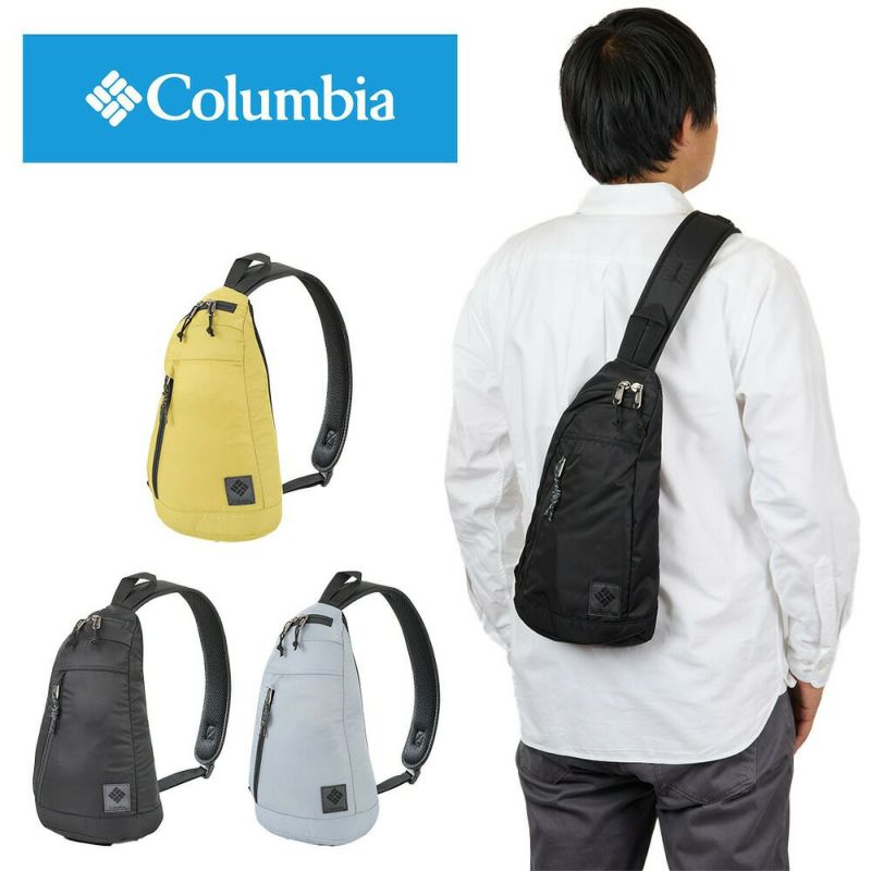 コロンビアボディバッグColumbiaメンズレディースグレートスモーキーガーデンショルダーバッグバッグ斜めがけななめがけ撥水おしゃれ旅行軽い軽量PU8732