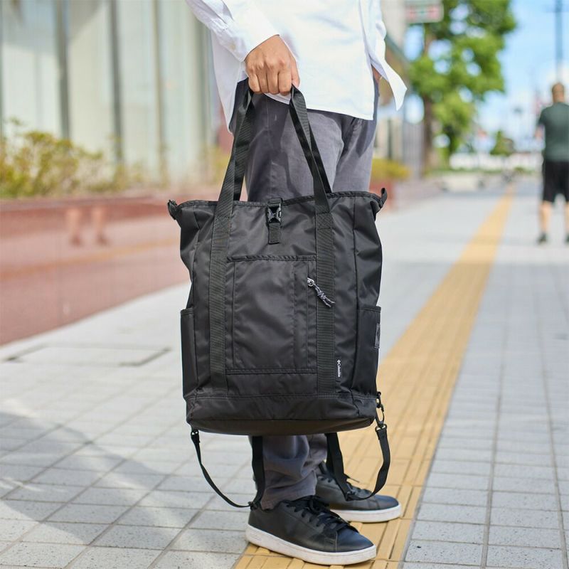 コロンビアリュックトートバッグ2WAYColumbiaA420Lレディースメンズグレートスモーキーガーデン2ウェイトートバックパック軽量軽い撥水リュックにもなるトートバッグリュックトートPU8729