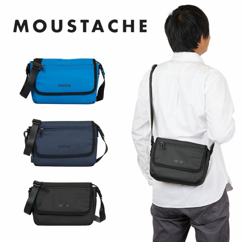 MOUSTACHEショルダーバッグムスタッシュメンズレディース斜めがけ斜め掛けおしゃれかっこいいカジュアル人気通学ブランド大人小さめコンパクト30代40代50代MJT-4584