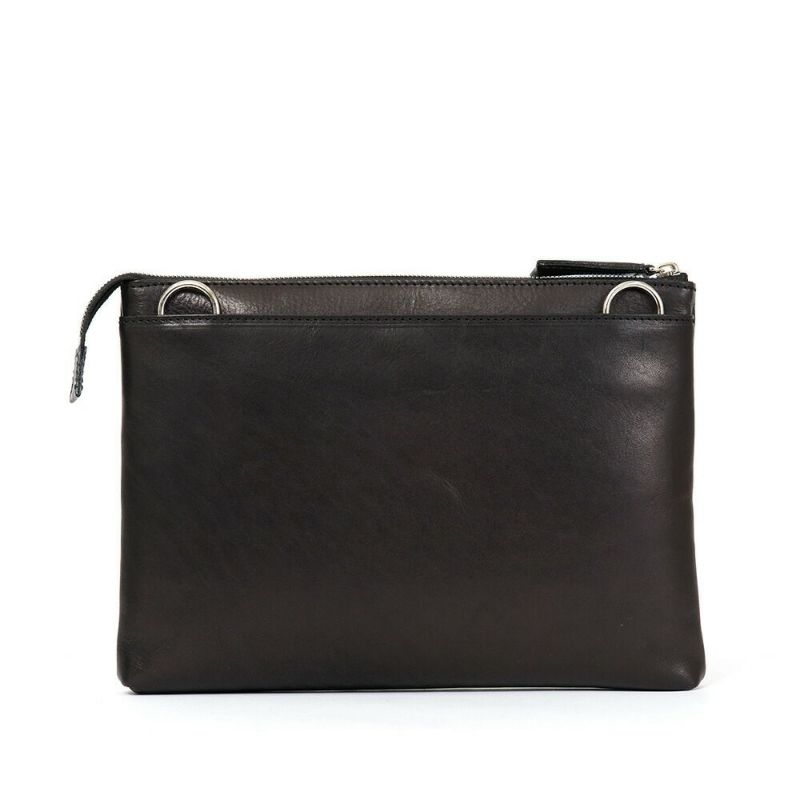 ダコタショルダーバッグクラッチバッグ2WAYメンズDakota本革革レザーバッグアクソリオ3セカンドバッグ斜め掛けブランドおしゃれ大人ダコタブラックレーベル40代50代60代1623700