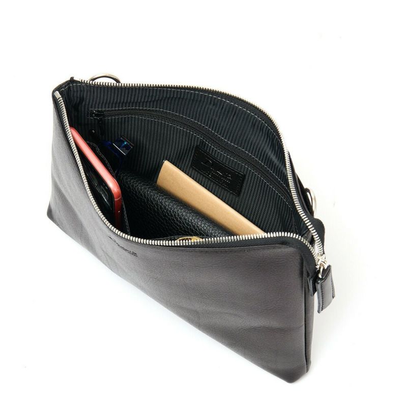 ダコタショルダーバッグクラッチバッグ2WAYメンズDakota本革革レザーバッグアクソリオ3セカンドバッグ斜め掛けブランドおしゃれ大人ダコタブラックレーベル40代50代60代1623700