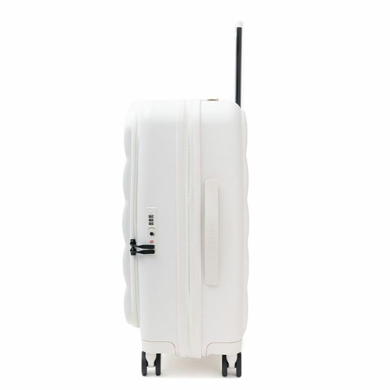 スーツケースPuffer50LS+サイズ50L60Lパファー容量拡張ブックオープン3泊4泊5泊軽量キャリーケースキャリーバッグおしゃれ軽い頑丈丈夫旅行TSAロックTIERRALティエラル