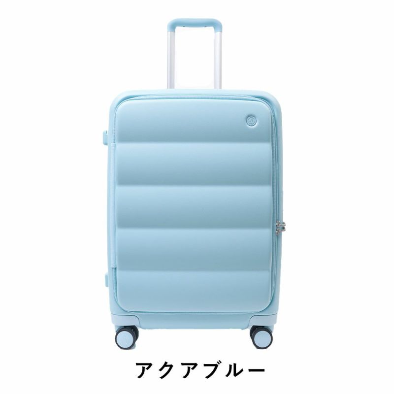 スーツケースPufferM63L74LMサイズパファー容量拡張ブックオープン4泊5泊6泊軽量キャリーケースキャリーバッグおしゃれ軽い頑丈丈夫旅行TSAロックTIERRALティエラル