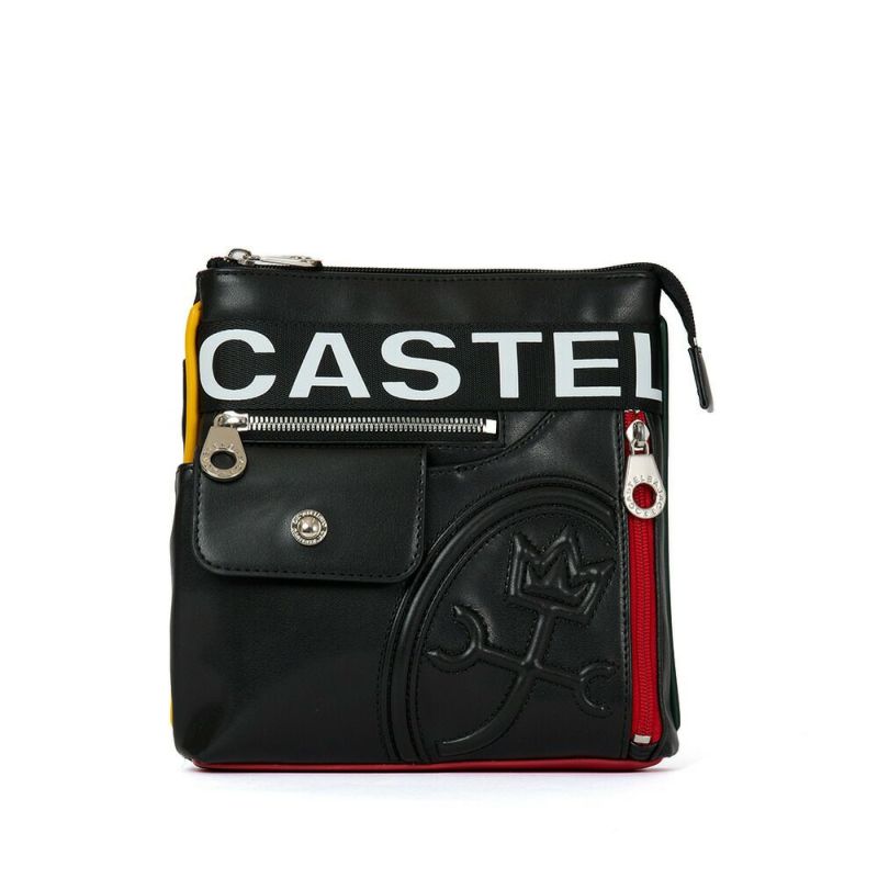 カステルバジャックショルダーバッグバッグCASTELBAJACダルトンミニメンズレディースミニショルダーバッグ軽量薄いブランド大人男性女性人気26131