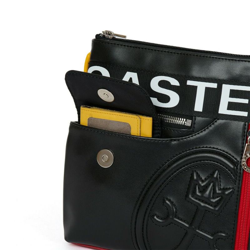 カステルバジャックショルダーバッグバッグCASTELBAJACダルトンミニメンズレディースミニショルダーバッグ軽量薄いブランド大人男性女性人気26131