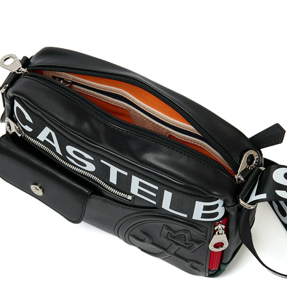 カステルバジャックショルダーバッグバッグCASTELBAJACダルトン横型メンズレディースショルダーバック斜めがけ斜め掛け軽量ブランド大人男性人気おしゃれコンパクト小さめ小さい26132