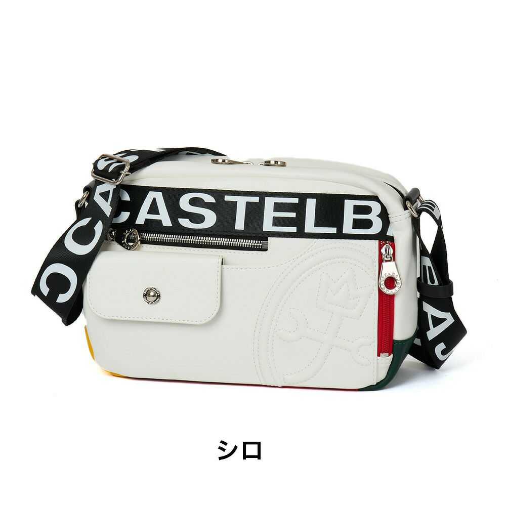カステルバジャックショルダーバッグバッグCASTELBAJACダルトン横型メンズレディースショルダーバック斜めがけ斜め掛け軽量ブランド大人男性人気おしゃれコンパクト小さめ小さい26132