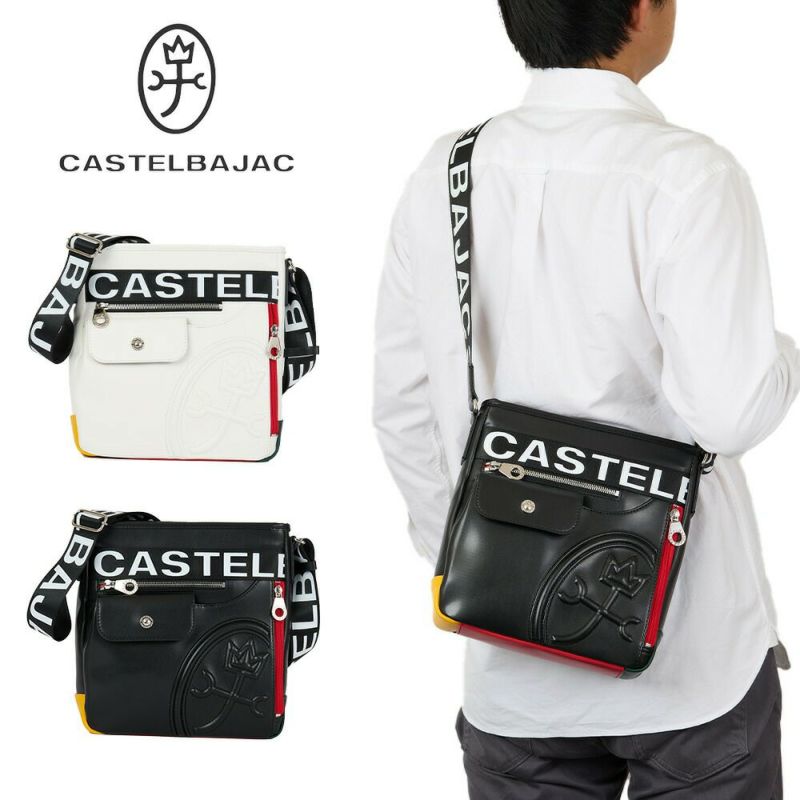 カステルバジャックショルダーバッグバッグCASTELBAJACダルトン縦型メンズレディースショルダーバック斜めがけ斜め掛け軽量ブランド大人男性人気おしゃれ大容量大きい26133