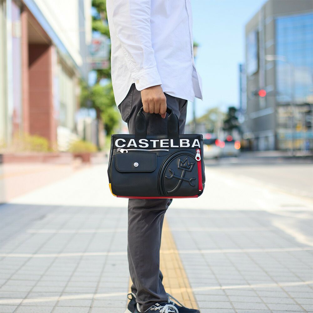 カステルバジャックバッグミニトートバッグCASTELBAJACダルトンドライビングトートセカンドバッグトートバッグミニメンズレディースブランド人気ハンドバッグプレゼント26531