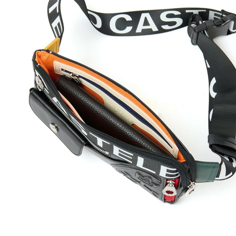 カステルバジャックショルダーバッグボディバッグウエストバッグCASTELBAJACダルトン横型メンズレディースウエストポーチワンショルダーバッグ兼用軽量ブランド大人男性人気おしゃれ26931