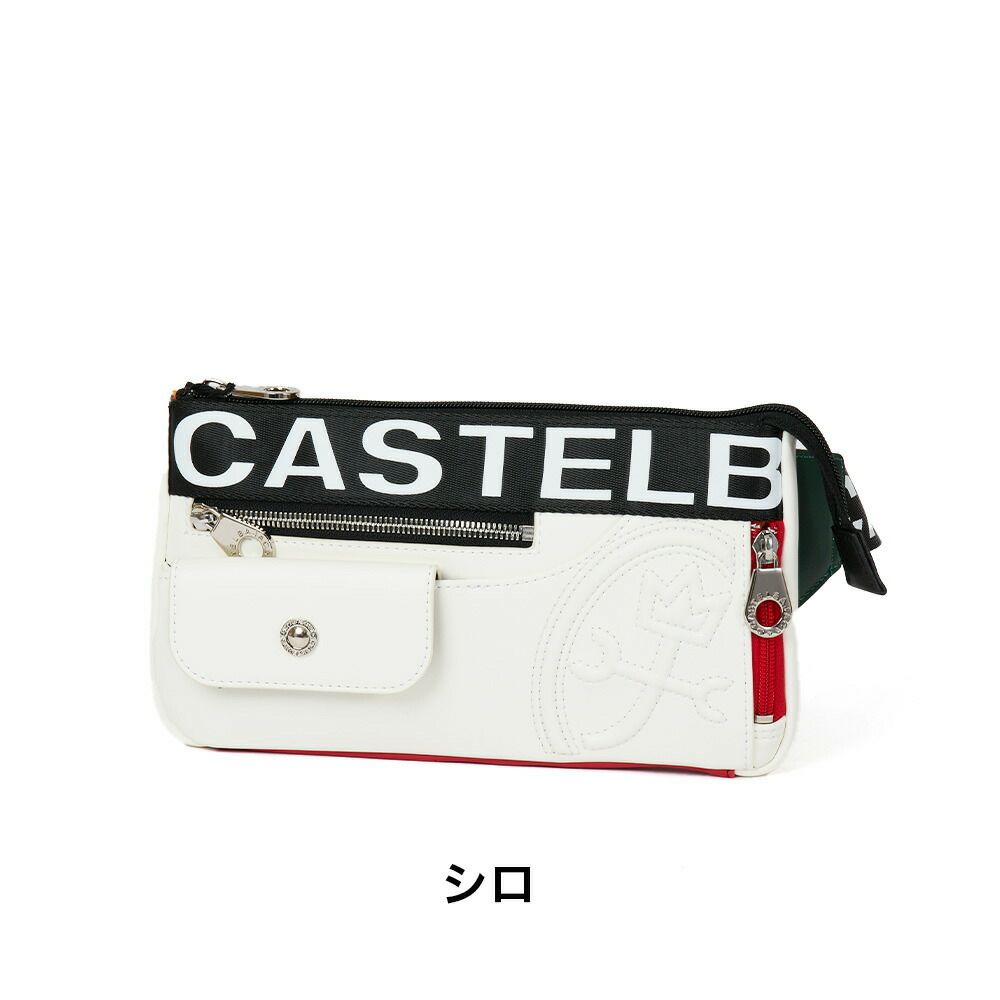 カステルバジャックショルダーバッグボディバッグウエストバッグCASTELBAJACダルトン横型メンズレディースウエストポーチワンショルダーバッグ兼用軽量ブランド大人男性人気おしゃれ26931