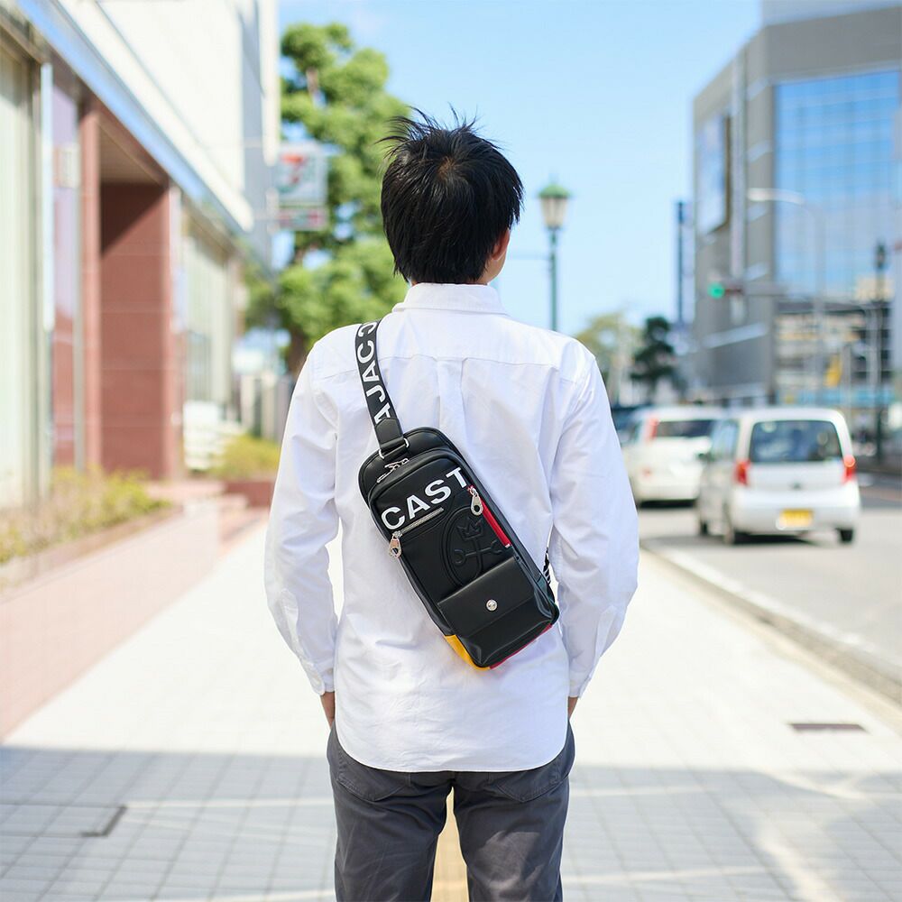 カステルバジャックボディバッグショルダーバッグCASTELBAJACダルトン横型メンズレディースボディバックワンショルダーバッグ軽量ブランド大人男性人気おしゃれ26932