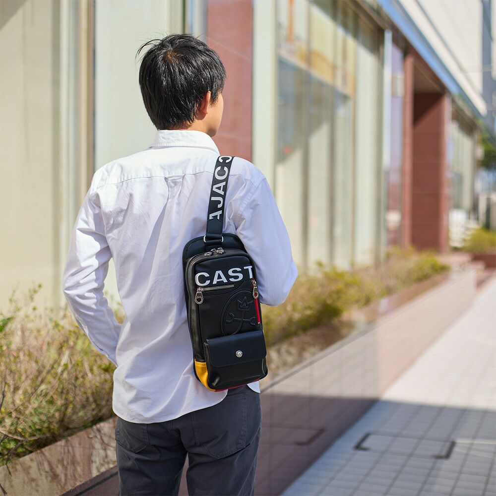 カステルバジャックボディバッグショルダーバッグCASTELBAJACダルトン横型メンズレディースボディバックワンショルダーバッグ軽量ブランド大人男性人気おしゃれ26932