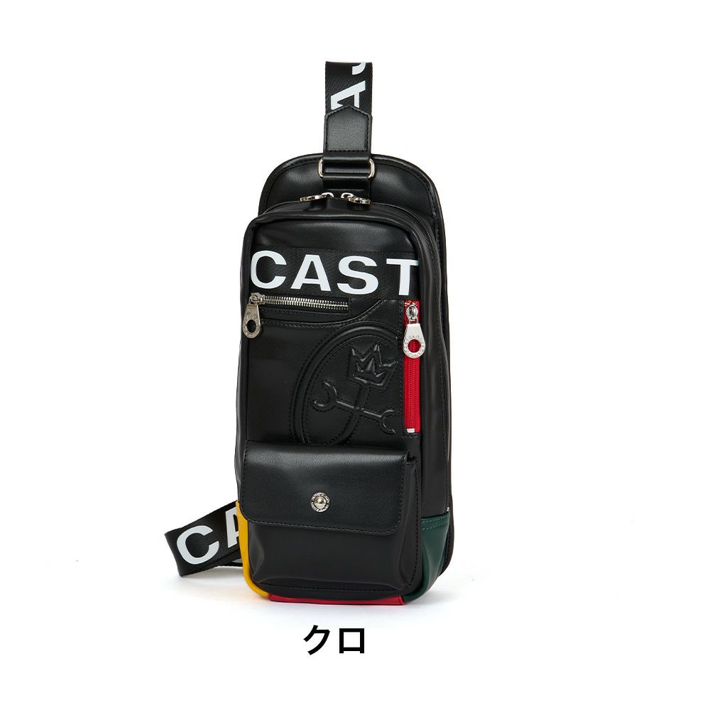 カステルバジャックボディバッグショルダーバッグCASTELBAJACダルトン横型メンズレディースボディバックワンショルダーバッグ軽量ブランド大人男性人気おしゃれ26932