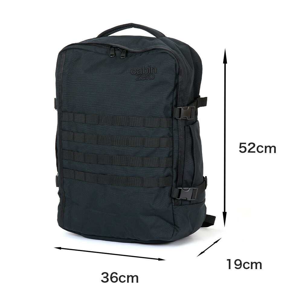 キャビンゼロリュック44LCABINZEROミリタリーMILITARYSTYLEメンズレディース大容量大きめ大型大きい軽い軽量機内持ち込みバックパックトラベルバッグ大きいリュック通勤通学旅行2泊3泊CZ09