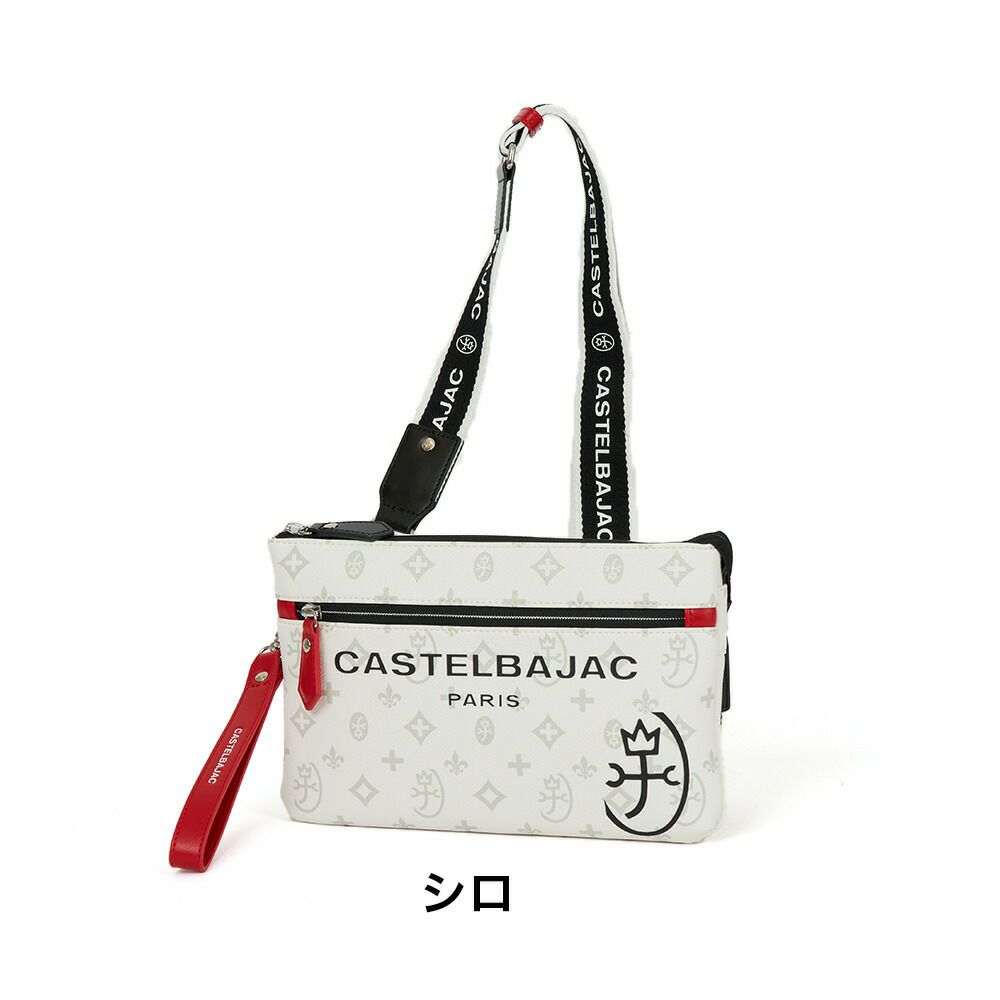 カステルバジャックショルダーバッグサコッシュショルダーバッグ2WAY横型CASTELBAJACサシャメンズレディースサコッシュミニ斜めがけ斜め掛けブランド大人おしゃれコンパクト小さめ小さい48121